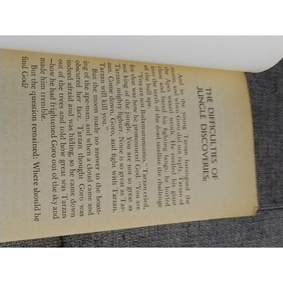 3 Vintage Tarzan ~Edgar Rice Burroughs Novels 5, 6 & 8 (bb10) - Picture 6 of 8